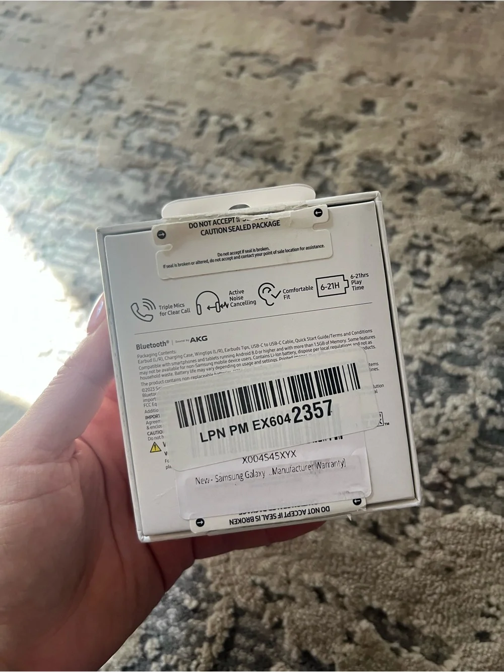 Samsung Galaxy Buds FE Graphite